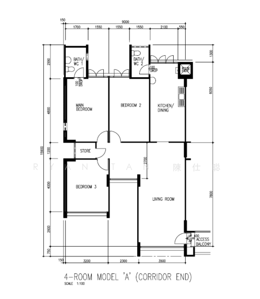 883 Tampines Street 84, 883 Tampines Street 84, 3 Bedrooms, 1,119 sqft, HDB Flat For Sale, by Ryan Tan 陳仕聪, 500228319 - PropertyGuru.com.sg