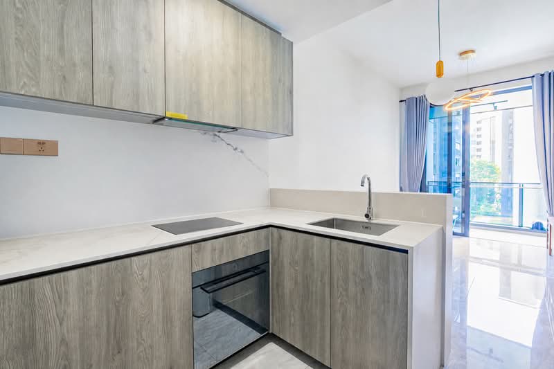 Leedon Green, 32 Leedon Heights, 1 Bedroom, 474 sqft, Condominium For Sale, by Don Png, 500228351 - Kitchen - PropertyGuru.com.sg