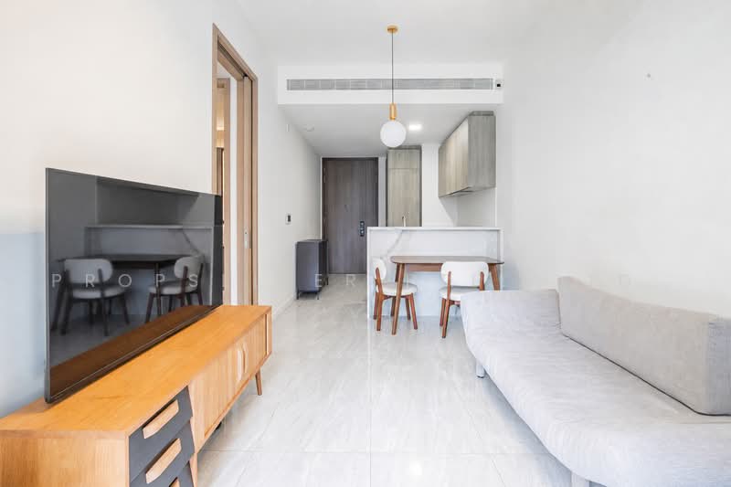 Leedon Green, 32 Leedon Heights, 1 Bedroom, 474 sqft, Condominium For Sale, by Don Png, 500228351 - Living Room - PropertyGuru.com.sg