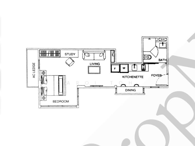 The Cristallo, 70 Lorong K Telok Kurau, 1 Bedroom, 431 sqft, Condominium For Sale, by Carol Toh, 500228366 - PropertyGuru.com.sg