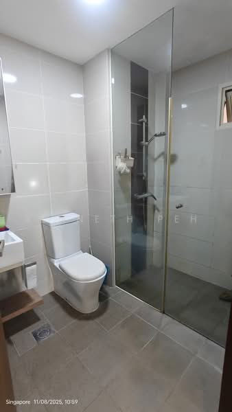 Watercolours, 25 Pasir Ris Link, 2 Bedrooms, 743 sqft, Executive Condominium For Sale, by Kenneth Peh, 500228374 - Bathroom - PropertyGuru.com.sg