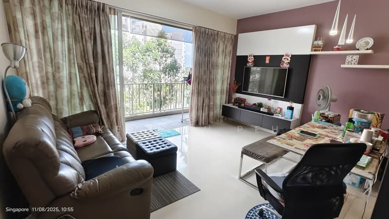 Watercolours, 25 Pasir Ris Link, 2 Bedrooms, 743 sqft, Executive Condominium For Sale, by Kenneth Peh, 500228374 - Living Room - PropertyGuru.com.sg