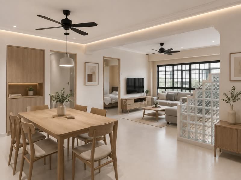 708 Pasir Ris Drive 10, 708 Pasir Ris Drive 10, 4 Bedrooms, 1,367 sqft, HDB Flat For Sale, by Mohamed Noor, 500228384 - Living Room - PropertyGuru.com.sg
