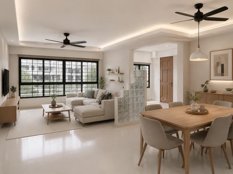 708 Pasir Ris Drive 10, 708 Pasir Ris Drive 10, 4 Bedrooms, 1,367 sqft, HDB Flat For Sale, by Mohamed Noor, 500228384 - Living Room - PropertyGuru.com.sg