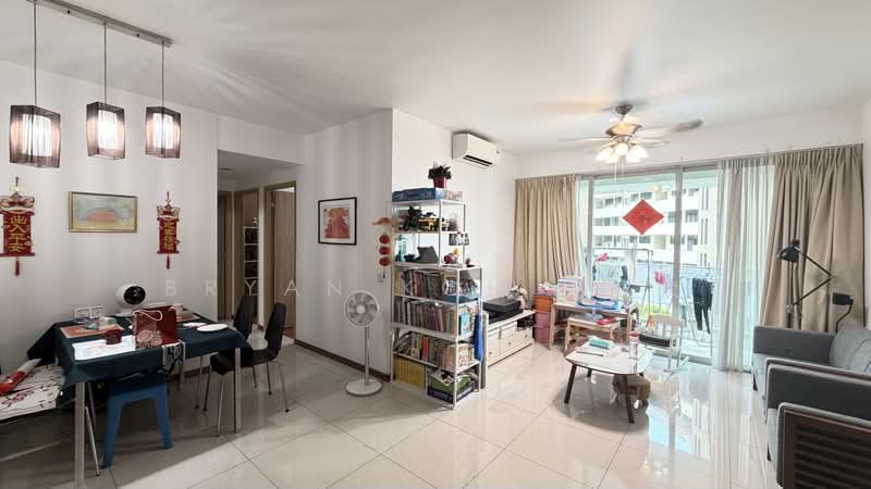 Caspian, 50 Lakeside Drive, 3 Bedrooms, 1,195 sqft, Condominium For Rent, by Bryan Koh 许智俍, 500228391 - Living Room - PropertyGuru.com.sg