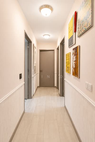 Waterwoods, 23 Punggol Field Walk, 3 Bedrooms, 1,033 sqft, Executive Condominium For Sale, by Delvin Ong, 500228432 - Corridor - PropertyGuru.com.sg