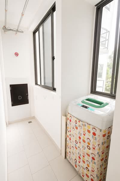 Waterwoods, 23 Punggol Field Walk, 3 Bedrooms, 1,033 sqft, Executive Condominium For Sale, by Delvin Ong, 500228432 - Balcony - PropertyGuru.com.sg