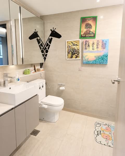 Waterwoods, 23 Punggol Field Walk, 3 Bedrooms, 1,033 sqft, Executive Condominium For Sale, by Delvin Ong, 500228432 - Bathroom - PropertyGuru.com.sg