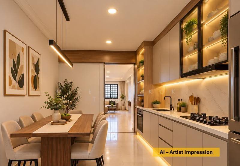 23 Hougang Avenue 3, 23 Hougang Avenue 3, Hougang / Punggol / Sengkang, 2 Bedrooms, 785 sqft, HDB Flat For Sale, by Mike Sek Kok Tiong, 500228447 - Kitchen - PropertyGuru.com.sg