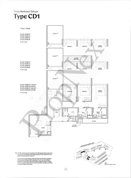 Affinity At Serangoon, , 3 Bedrooms, 1,152 sqft, Condominium For Sale, by Gary Tang, 500228468 - PropertyGuru.com.sg
