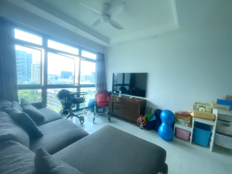 City Square Residences, 14 Kitchener Link, 3 Bedrooms, 1,216 sqft, Condominium For Rent, by Koh Hwee Cheng, 500228469 - Living Room - PropertyGuru.com.sg