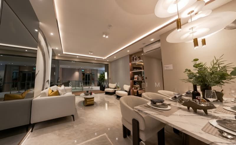 Chuan Park, 240 Lorong Chuan, 3 Bedrooms, 1,206 sqft, Condominium For Sale, by Shawn Sim, 500228480 - Living Room - PropertyGuru.com.sg