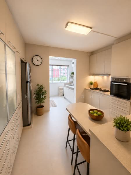 229 Bishan Street 23, 229 Bishan Street 23, 3 Bedrooms, 1,442 sqft, HDB Flat For Sale, by Lean Guanhua, 500228494 - Kitchen - PropertyGuru.com.sg