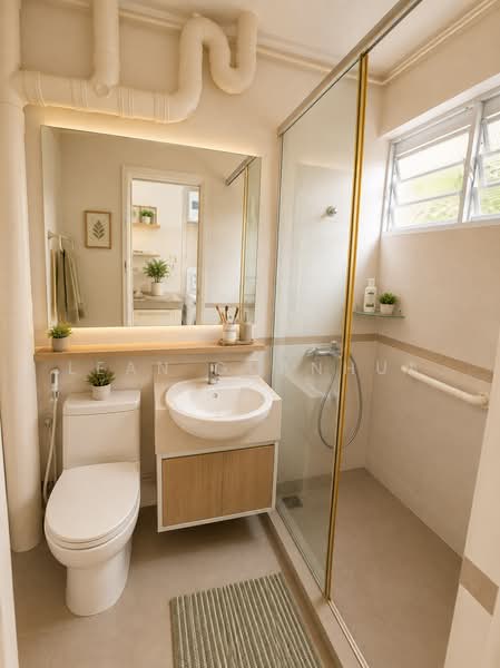 229 Bishan Street 23, 229 Bishan Street 23, 3 Bedrooms, 1,442 sqft, HDB Flat For Sale, by Lean Guanhua, 500228494 - Bathroom - PropertyGuru.com.sg
