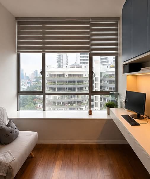 Cyan, 6 Keng Chin Road, 2 Bedrooms, 1,313 sqft, Condominium For Sale, by Siok Xue Qian, 500228500 - Study - PropertyGuru.com.sg