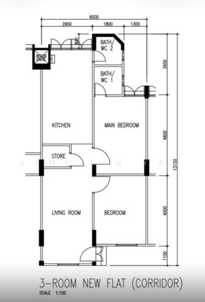221 Tampines Street 24, 221 Tampines Street 24, 2 Bedrooms, 786 sqft, HDB Flat For Rent, by Jane Liu Yan, 500228546 - PropertyGuru.com.sg