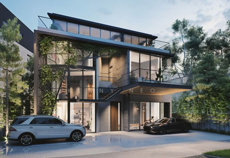 Melrose Drive, Melrose Drive, 6 Bedrooms, 9,000 sqft, Detached House For Sale, by Kenny Neo, 500228553 - Exterior - PropertyGuru.com.sg