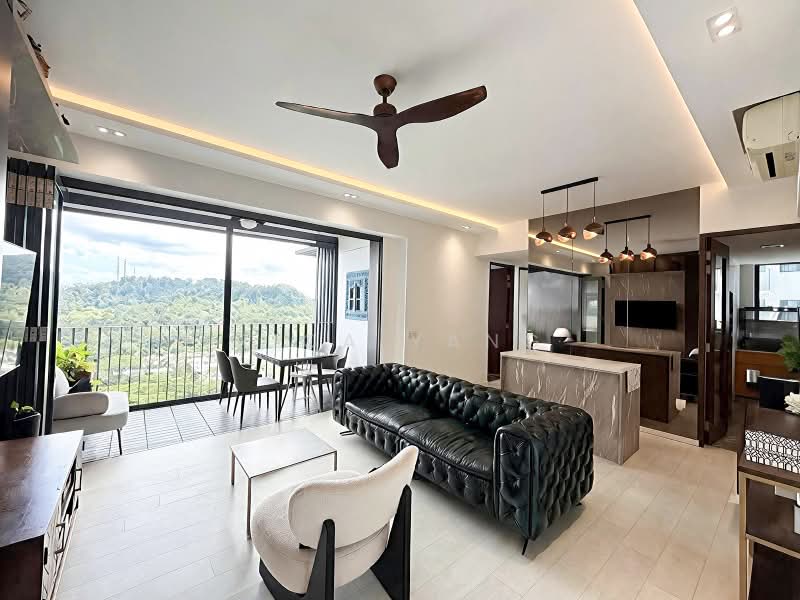 Foresque Residences, 101 Petir Road, 3 Bedrooms, 1,130 sqft, Condominium For Sale, by Rica Yang, 500228554 - Living Room - PropertyGuru.com.sg