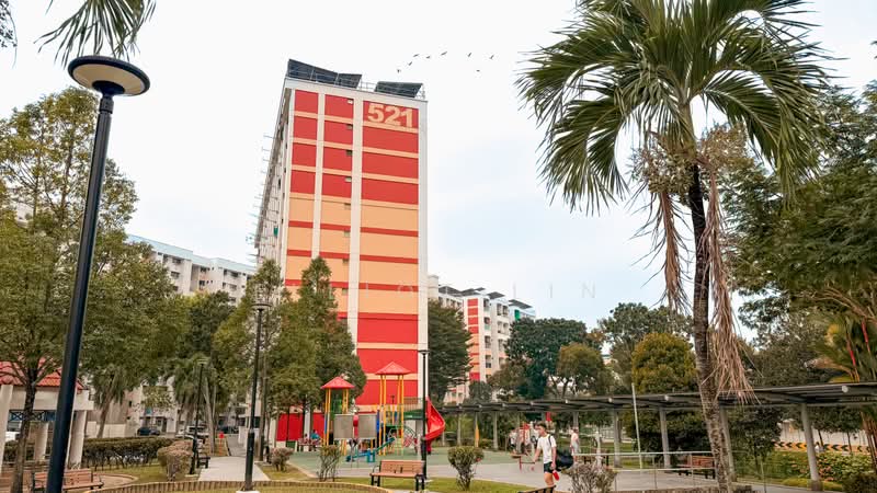521 Hougang Avenue 6, 521 Hougang Avenue 6, 3 Bedrooms, 1,302 sqft, HDB Flat For Sale, by Elliot Lin, 500228575 - Exterior - PropertyGuru.com.sg