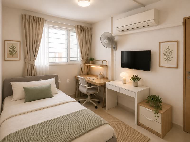 230 Simei Street 4, 230 Simei Street 4, Room Rental, 131 sqft, HDB Flat For Rent, by Charlene Chai, 500228597 - Bedroom - PropertyGuru.com.sg