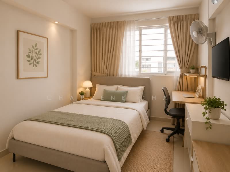 230 Simei Street 4, 230 Simei Street 4, Room Rental, 131 sqft, HDB Flat For Rent, by Charlene Chai, 500228597 - Bedroom - PropertyGuru.com.sg