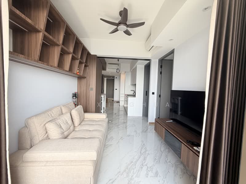 The Landmark, 173 Chin Swee Road, 1 Bedroom, 495 sqft, Condominium For Rent, by Li Xinghua, 500228612 - Living Room - PropertyGuru.com.sg