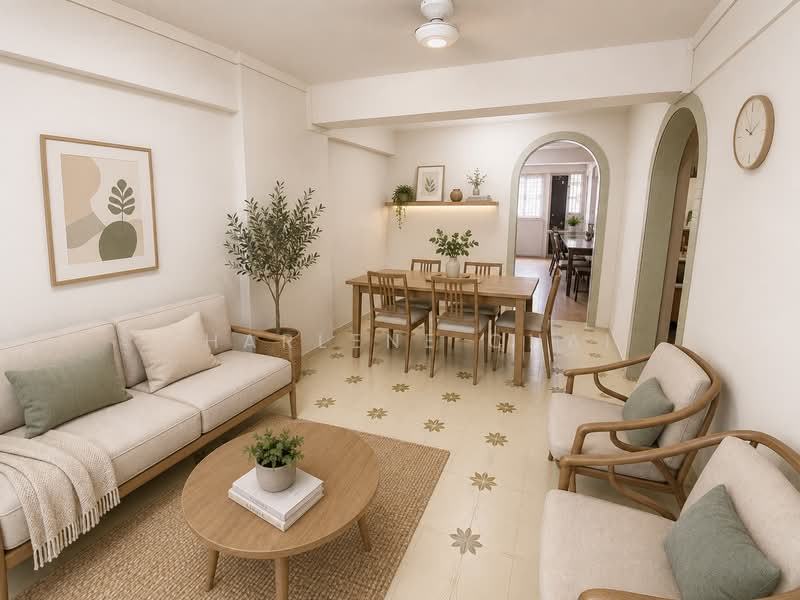 67 Marine Drive, 67 Marine Drive, 2 Bedrooms, 700 sqft, HDB Flat For Rent, by Charlene Chai, 500228613 - Living Room - PropertyGuru.com.sg