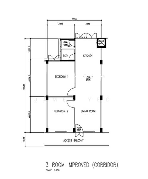 25 Eunos Crescent, 25 Eunos Crescent, 2 Bedrooms, 635 sqft, HDB Flat For Sale, by James Yeo, 500228629 - PropertyGuru.com.sg