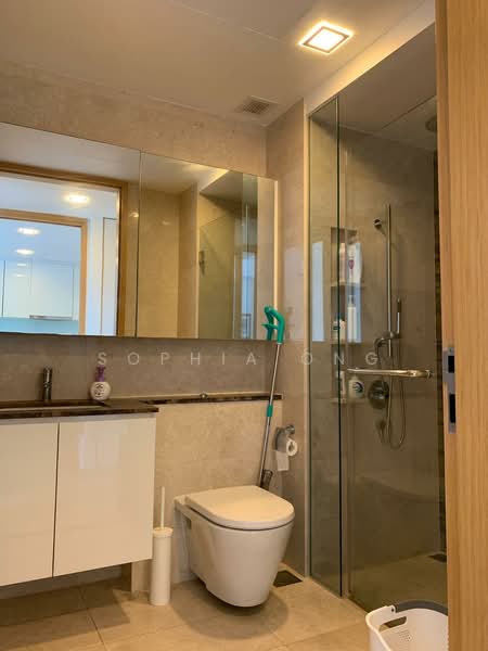 The Scala @ Lorong Chuan, 138 Serangoon Avenue 3, 1 Bedroom, 474 sqft, Condominium For Rent, by Sophia Ong, 500228642 - Bathroom - PropertyGuru.com.sg