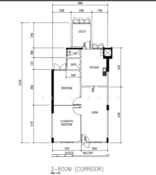2 Dover Road, 2 Dover Road, Room Rental, 150 sqft, HDB Flat For Rent, by Tan Jeanne, 500228649 - PropertyGuru.com.sg