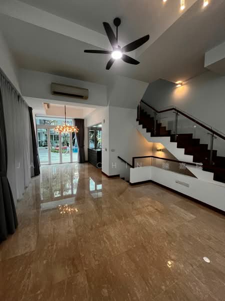Cabana, 145A Sunrise Terrace, 4 Bedrooms, 3,079 sqft, Cluster House For Sale, by Jaren Chin 陳嘉樑, 500228663 - Living Room - PropertyGuru.com.sg