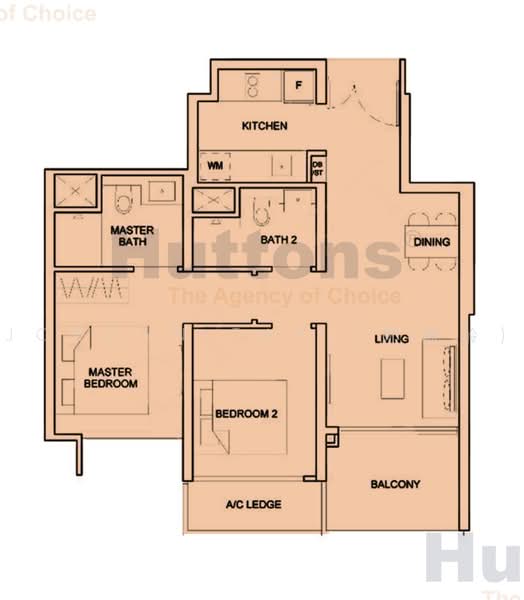 Stirling Residences, 21 Stirling Road, 2 Bedrooms, 689 sqft, Condominium For Rent, by Jordan Tay (郑扬龄), 500228675 - PropertyGuru.com.sg