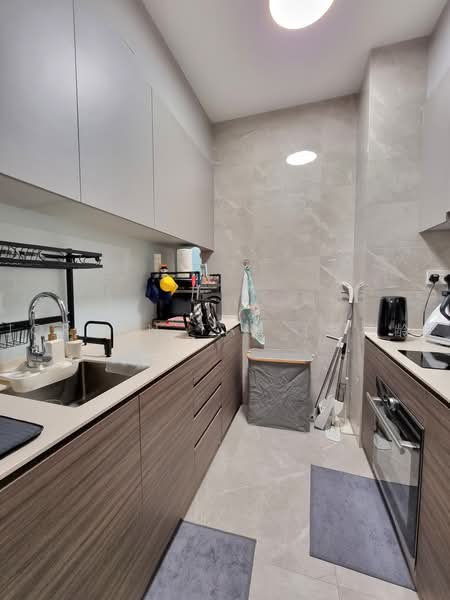 Stirling Residences, 21 Stirling Road, 2 Bedrooms, 689 sqft, Condominium For Rent, by Jordan Tay (郑扬龄), 500228675 - Kitchen - PropertyGuru.com.sg