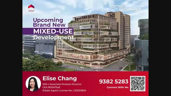 One Sophia, 1 Sophia Road, Orchard / River Valley, 1,173 sqft, Office For Sale, by Elize Chang, 500228690 - CommercialGuru.com.sg