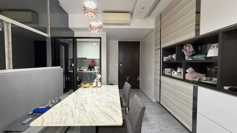 The Brownstone, 156 Canberra Drive, 3 Bedrooms, 990 sqft, Executive Condominium For Sale, by Huidi Yang, 500228692 - Dining Room - PropertyGuru.com.sg