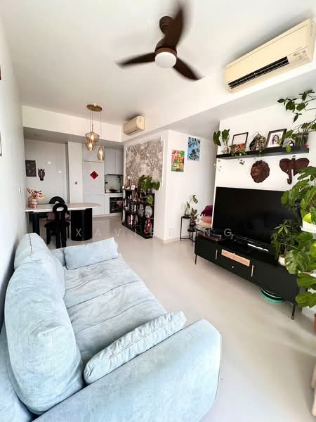 RiverBay, 23 Mar Thoma Road, 2 Bedrooms, 646 sqft, Condominium For Rent, by Xavier Ng, 500228701 - Living Room - PropertyGuru.com.sg