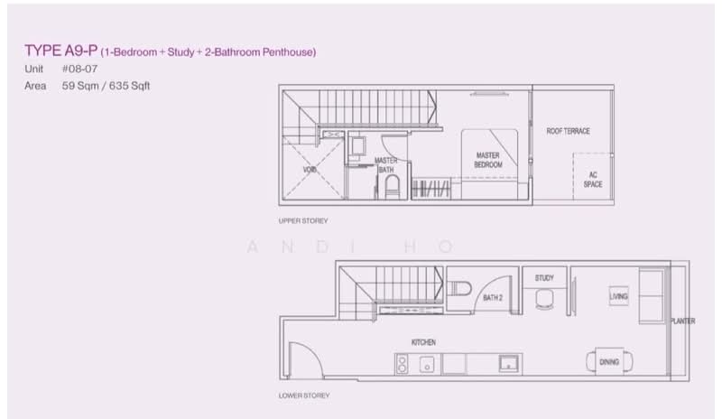 #1 Suites (One Suites), 1 Lorong 20 Geylang, 2 Bedrooms, 635 sqft, Condominium For Sale, by Andi Ho, 500228727 - PropertyGuru.com.sg