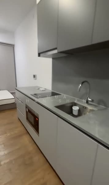 Parc Clematis, 8D Jalan Lempeng, 1 Bedroom, 250 sqft, Condominium For Rent, by Chua Shan-Shan, 500228739 - Kitchen - PropertyGuru.com.sg