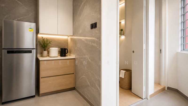 Casa Rosa, 35 Lorong Ong Lye, 3 Bedrooms, 1,184 sqft, Condominium For Sale, by Eileen Leong, 500228756 - Kitchen ( For Illustrations only) - PropertyGuru.com.sg
