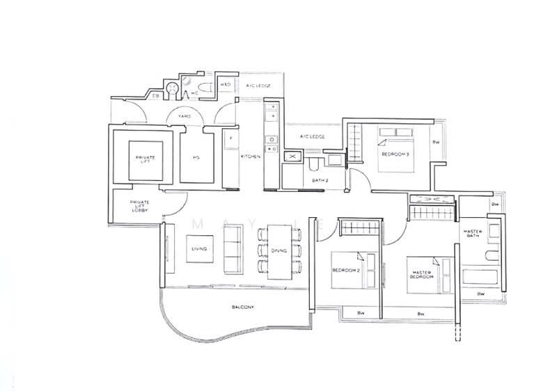 The Meyerise, 97 Meyer Road, 3 Bedrooms, 1,313 sqft, Condominium For Sale, by May Lee, 500228765 - PropertyGuru.com.sg