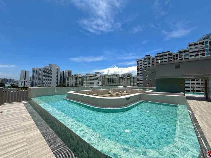 Mori, 223 Guillemard Road, 3 Bedrooms, 958 sqft, Condominium For Rent, by Lim Kar Gee, 500228774 - Pool Lounge - PropertyGuru.com.sg