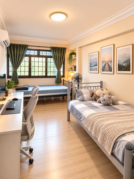 943 Hougang Street 92, 943 Hougang Street 92, 3 Bedrooms, 1,087 sqft, HDB Flat For Rent, by Alex Yew, 500228777 - Bedroom - PropertyGuru.com.sg