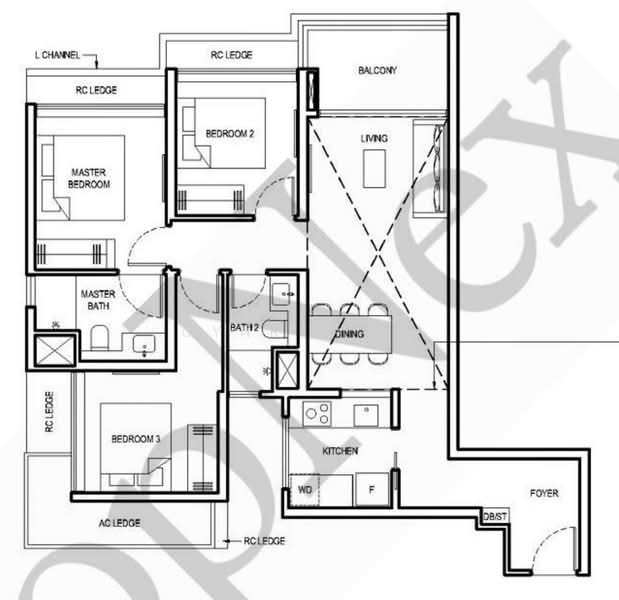 Grand Dunman, 12 Dunman Road, 3 Bedrooms, 958 sqft, Condominium For Sale, by Cynric Ho, 500228827 - PropertyGuru.com.sg