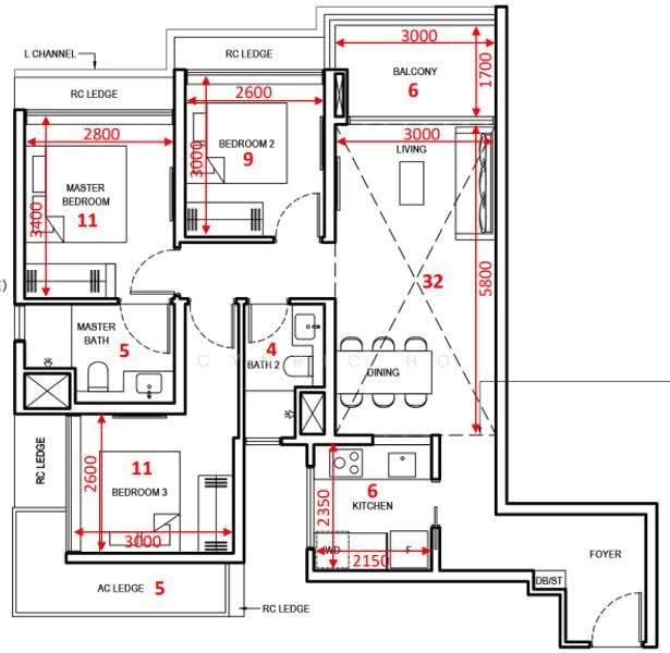 Grand Dunman, 12 Dunman Road, East Coast / Marine Parade, 3 Bedrooms, 958 sqft, Condominium For Sale, by Cynric Ho, 500228827 - PropertyGuru.com.sg