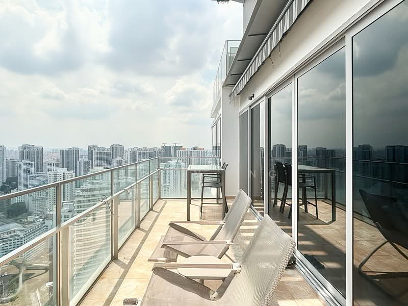 Gorgeously Renovated Duplex Penthouse with Stunning Unblocked Views, , 4 Bedrooms, 2,550 sqft, Condominium For Rent, by Bryan Ong, 500228866 - Balcony - PropertyGuru.com.sg