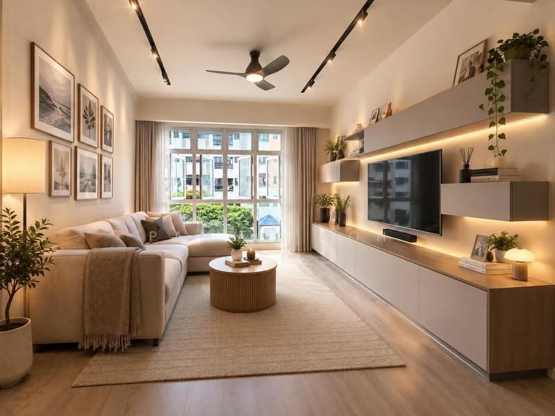 Cosy Lodge, 29 Lorong 31 Geylang, Eunos / Geylang / Paya Lebar, 3 Bedrooms, 1,292 sqft, Condominium For Sale, by Pamela Goh, 500228983 - Living Room - PropertyGuru.com.sg
