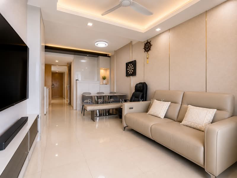 Blossom Residences, 30 Segar Road, 3 Bedrooms, 1,055 sqft, Executive Condominium For Sale, by Darren Kek, 500229017 - Living Room - PropertyGuru.com.sg