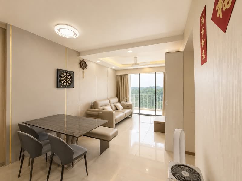 Blossom Residences, 30 Segar Road, 3 Bedrooms, 1,055 sqft, Executive Condominium For Sale, by Darren Kek, 500229017 - Living Room - PropertyGuru.com.sg