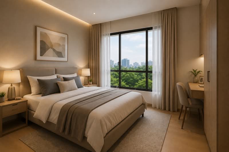 Bartley Residences, 6 Lorong How Sun, 3 Bedrooms, 1,076 sqft, Condominium For Rent, by Lina ., 500229021 - Bedroom - PropertyGuru.com.sg