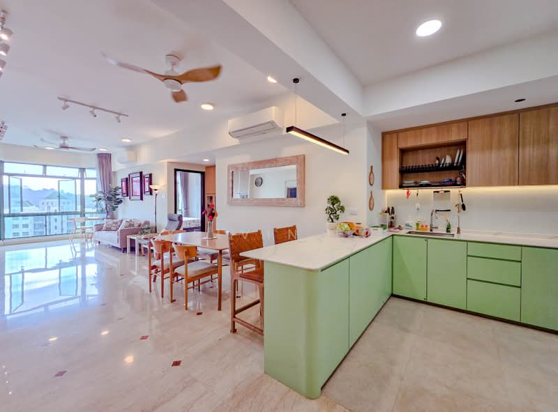 Signature Park, 56 Toh Tuck Road, 2 Bedrooms, 1,044 sqft, Condominium For Rent, by Kelvin Ho, 500229024 - Living Room - PropertyGuru.com.sg